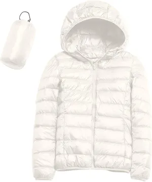 2024 Women Warm Lightweight Hooded Windproof Winter Coat With Recycled Insulation Winter Slim Vintage Coats