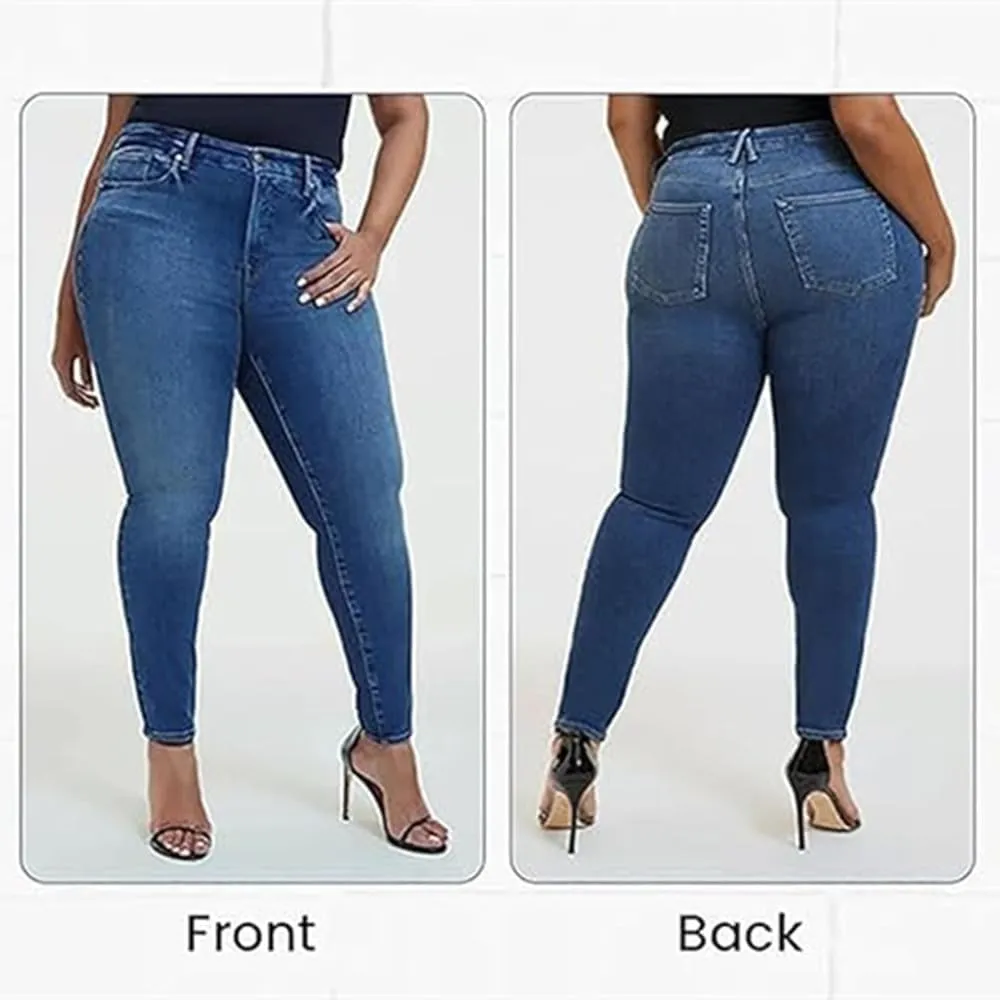 Akapi Jeans Mujer, Womens Akapi Jeans Curvy Jeans, High Waisted Stretch Hip Lift Skinny Denim Pants