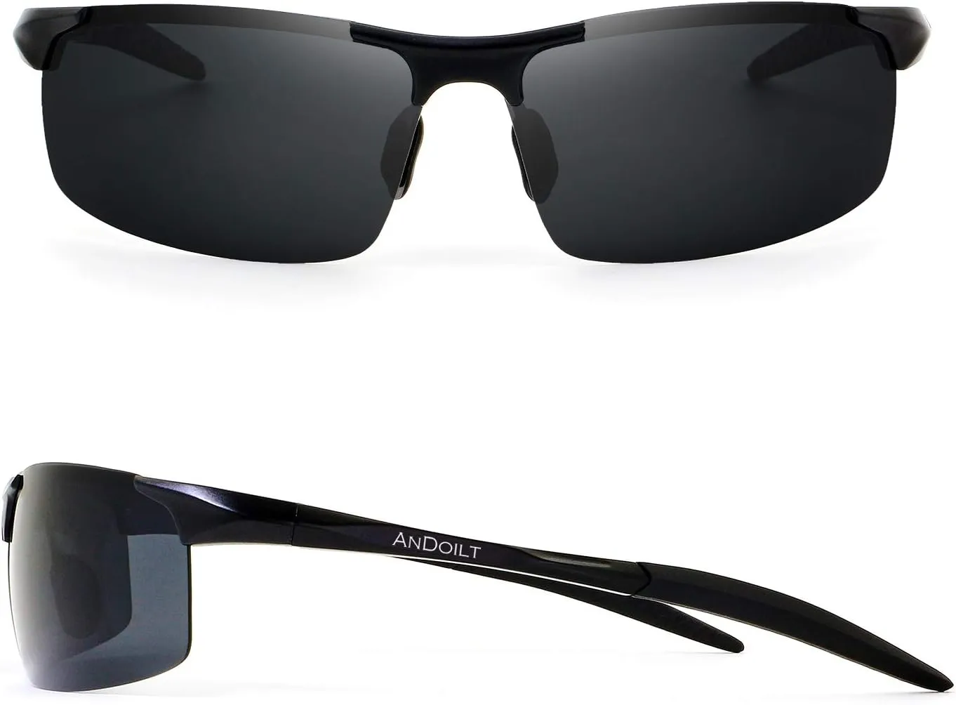 ANDOILT Mens Sports Polarized Sunglasses UV Protection Sunglasses for Men Fishing Driving