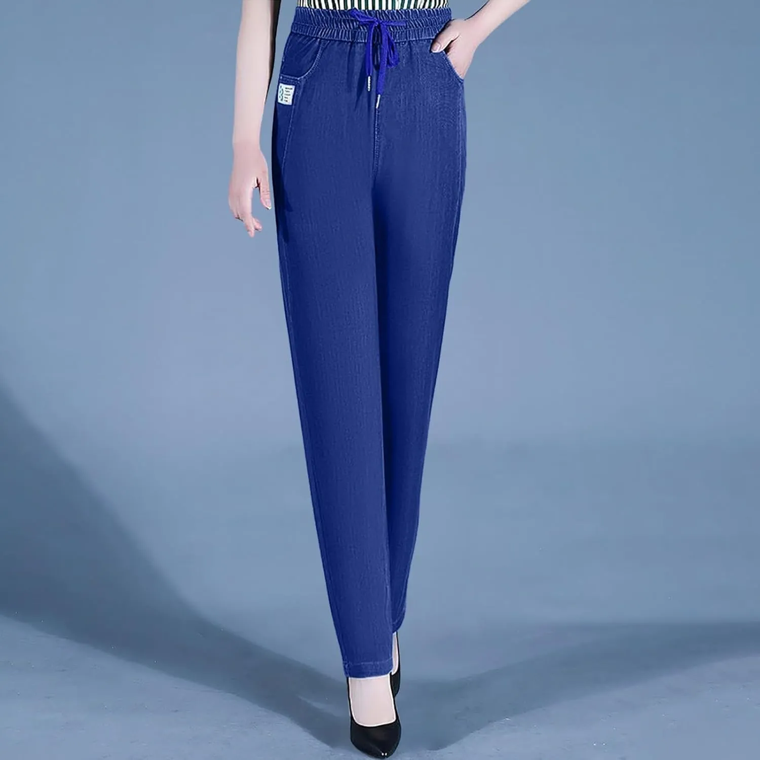 Aromia Comfy Jeans, ComfiJeans High Waist Ultra-Stretch Mom Jeans, Flexi Pants for Women, Womens Stretch ComfiJeans