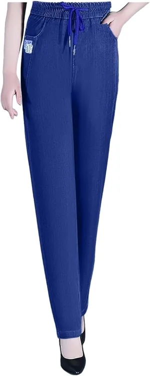 Aromia Comfy Jeans, ComfiJeans High Waist Ultra-Stretch Mom Jeans, Womens Stretch ComfiJeans Janemore Comfy Pants