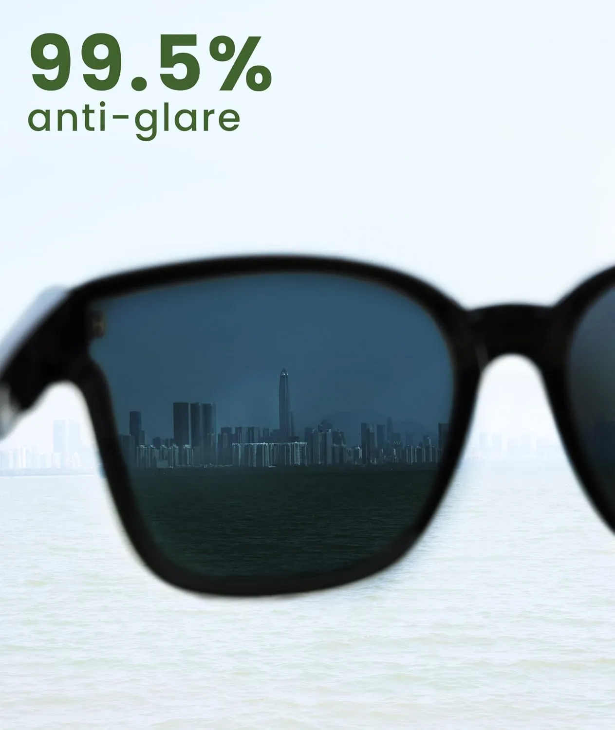 BENEUNDER Polarized Fit Over Sunglasses for Womens & Men, Lightweight Folding Sunglasses for Nearsightedness