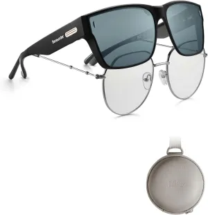 BENEUNDER Polarized Fit Over Sunglasses for Womens & Men, Lightweight Folding Sunglasses for Nearsightedness