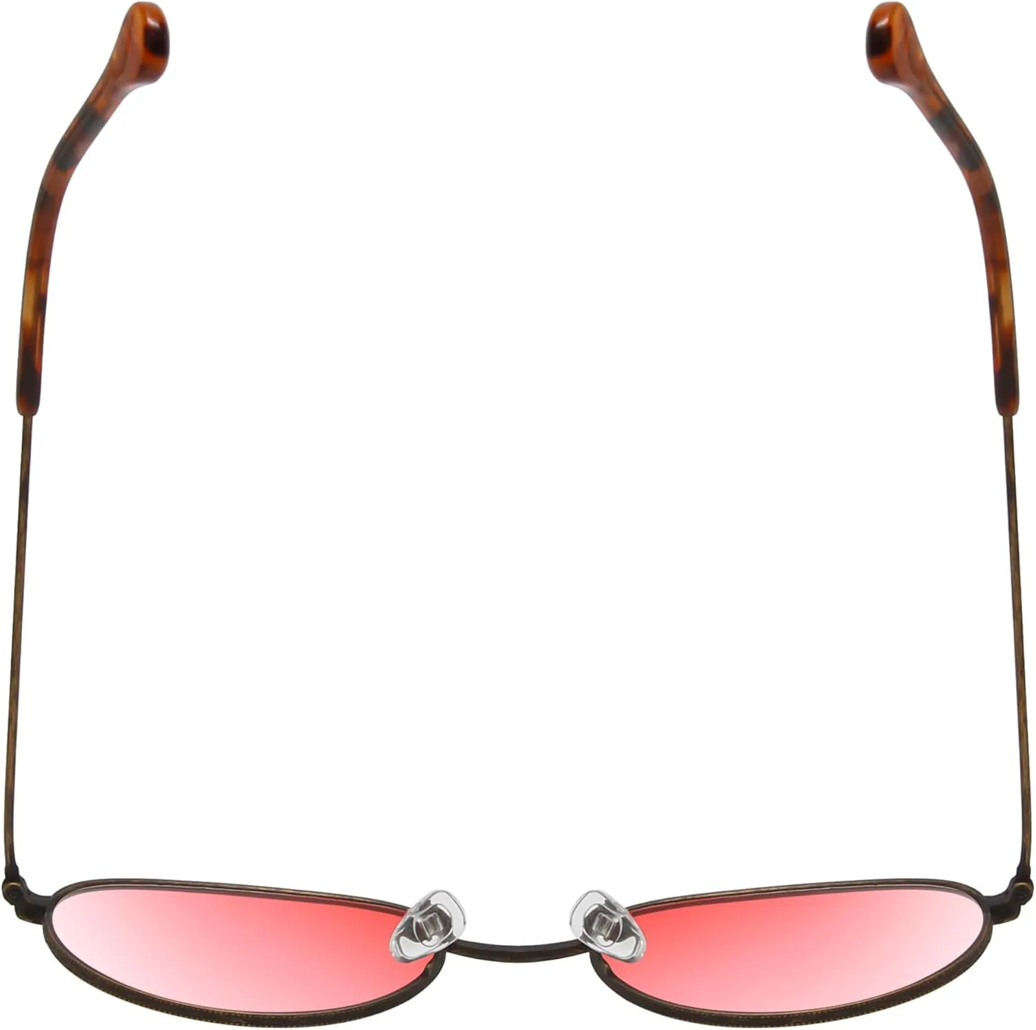 Calabria Taylor Round Pink Tint FL-41 Reading Glasses Women Fluorescent Blue Light Sensitivity FL41 Photophobia Readers