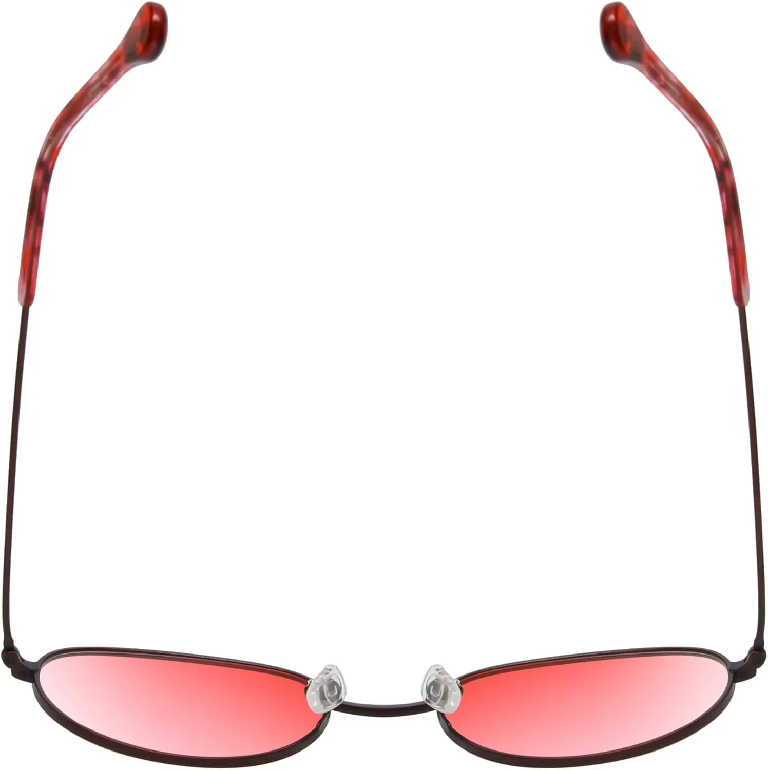 Calabria Taylor Round Pink Tint FL-41 Reading Glasses Women Fluorescent Blue Light Sensitivity FL41 Photophobia Readers