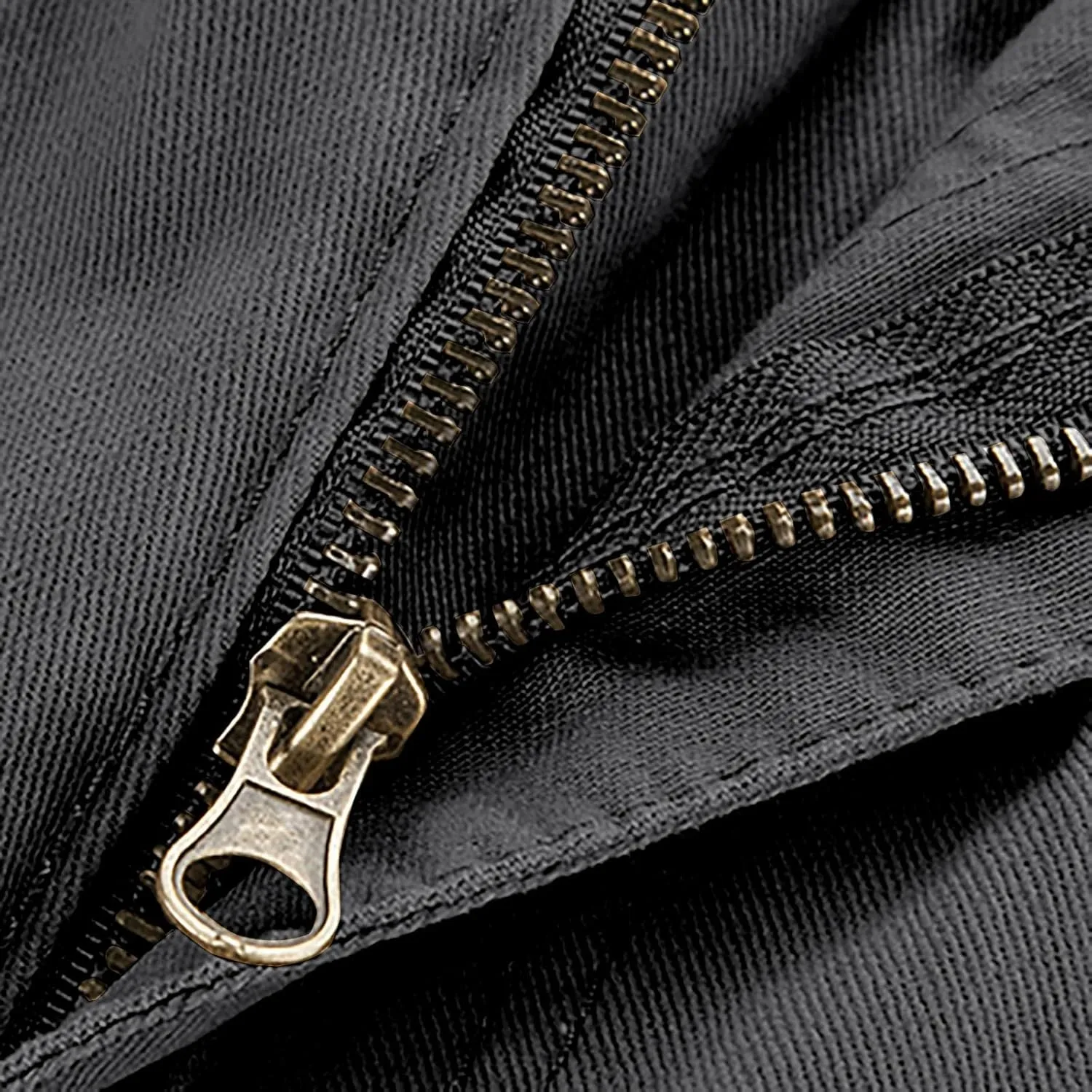 Cargo Pants for Men Big and Tall Loose Fit Straight Leg Classic Twill Work Pants Multi-Pockets Outdoor Hiking Pants