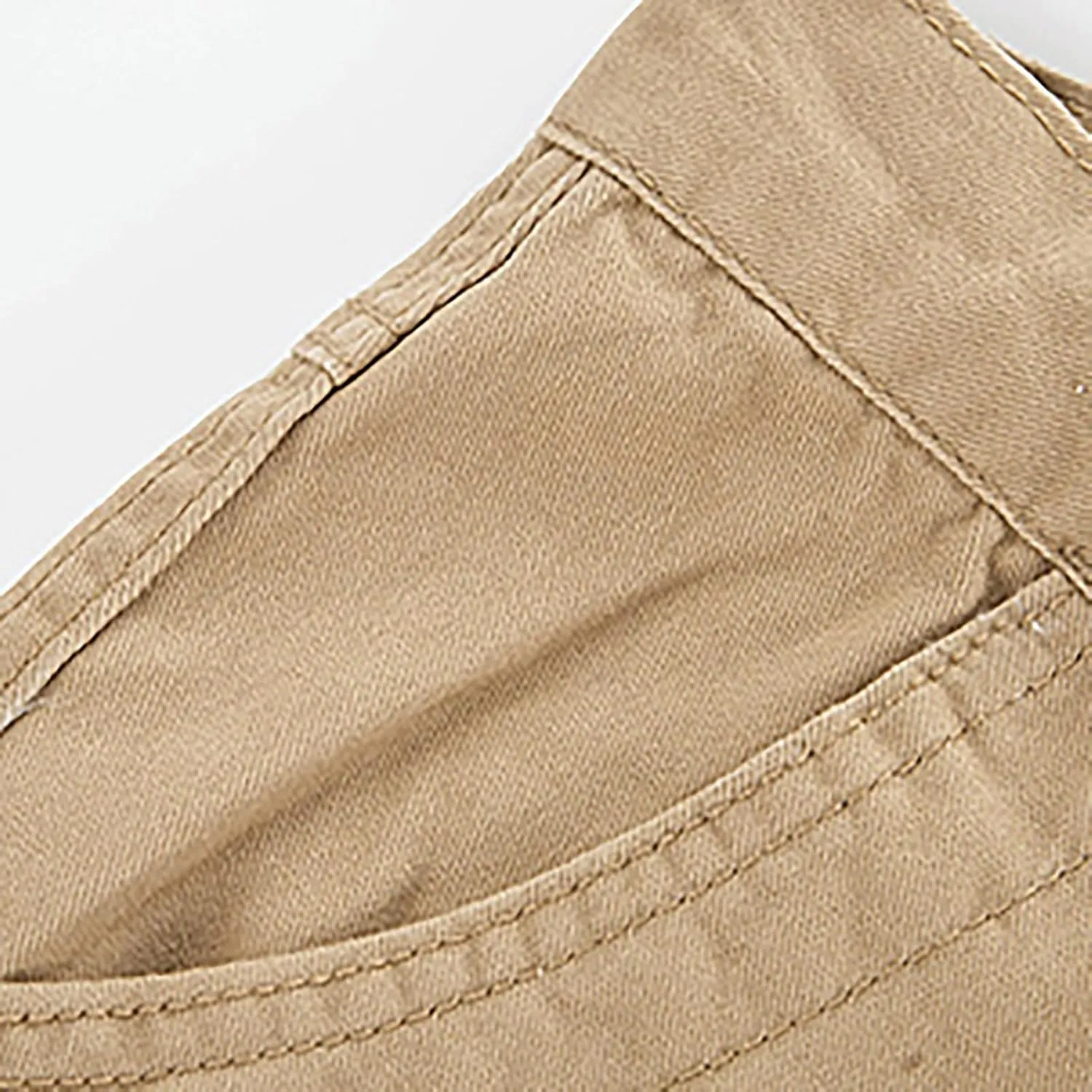 Cargo Pants for Men Big and Tall Loose Fit Straight Leg Classic Twill Work Pants Multi-Pockets Outdoor Hiking Pants