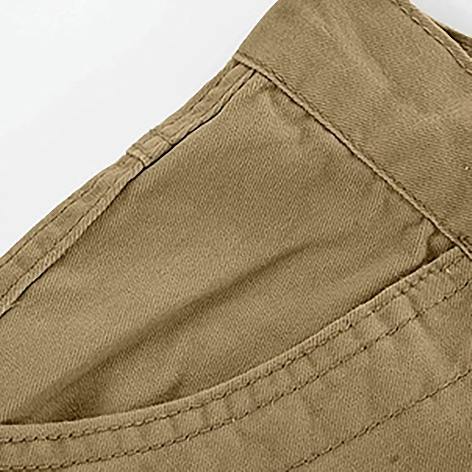 Cargo Pants for Men Big and Tall Loose Fit Straight Leg Classic Twill Work Pants Multi-Pockets Outdoor Hiking Pants