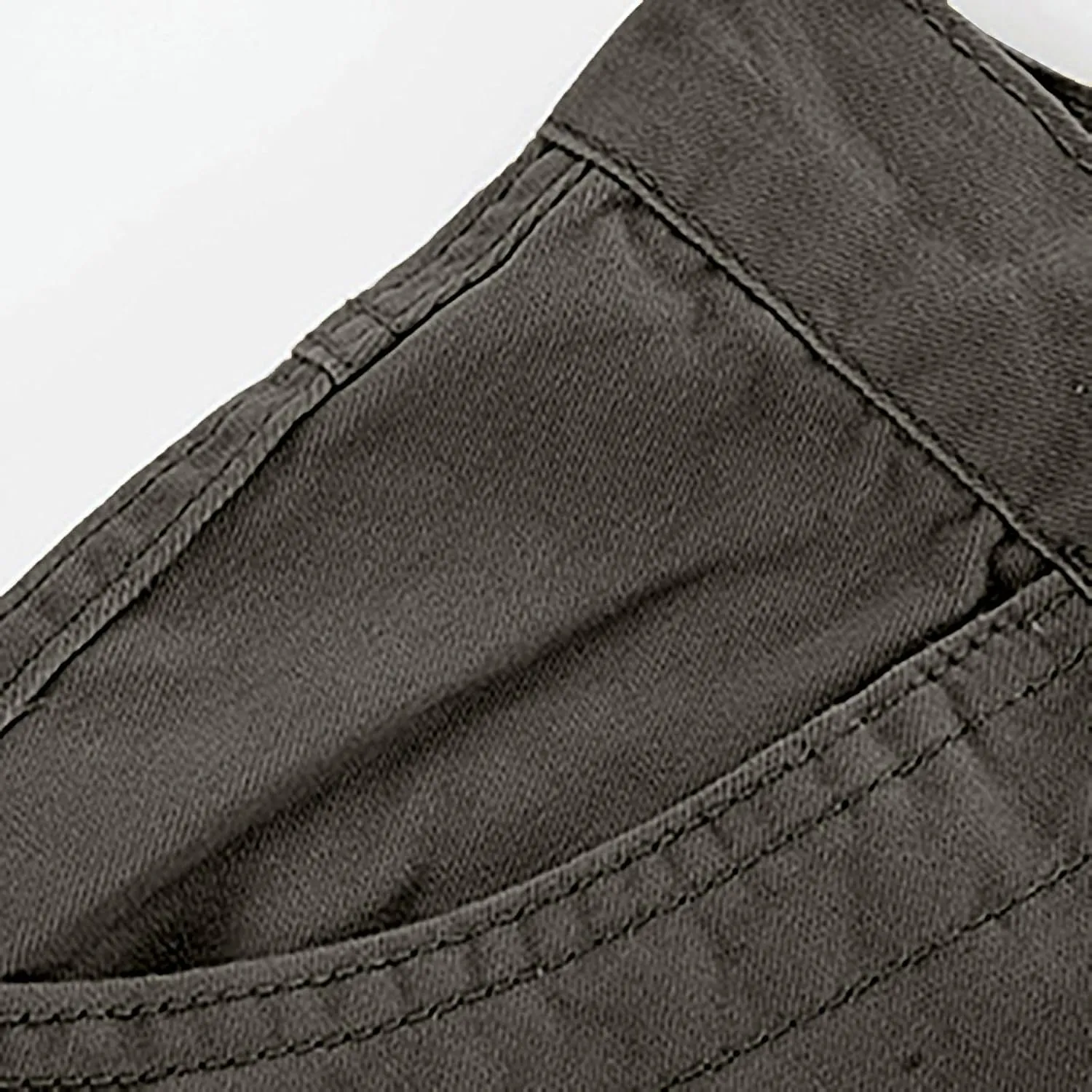 Cargo Pants for Men Big and Tall Loose Fit Straight Leg Classic Twill Work Pants Multi-Pockets Outdoor Hiking Pants
