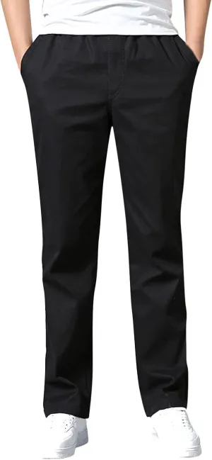 Cargo Pants for Men Big and Tall, Sweatpants with Pockets Drawstring Athletic Pants Joggers Running Sports Sweatpants