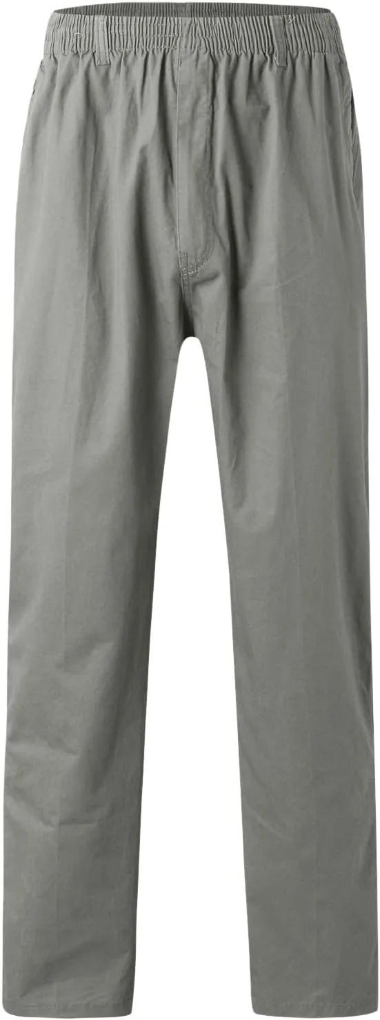Cargo Pants for Men Big and Tall, Sweatpants with Pockets Drawstring Athletic Pants Joggers Running Sports Sweatpants