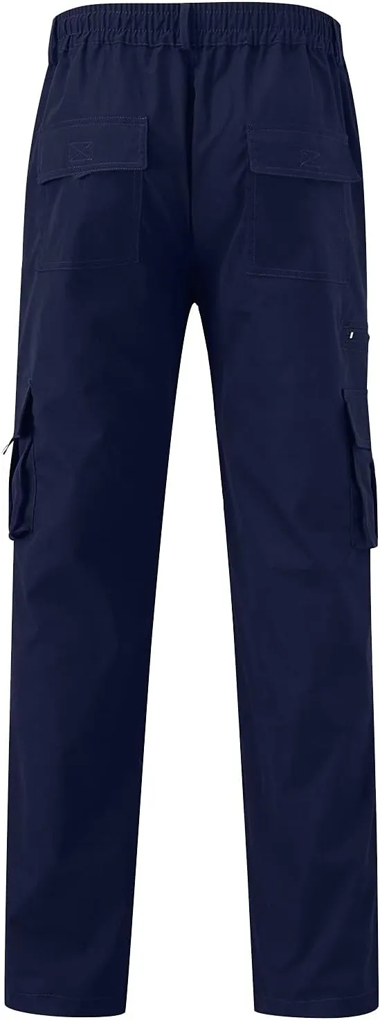 Cargo Pants for Men Tactical Combat Army Sport Jogging Pants Big and Tall Sport Jogging Pants with Multi Pockets