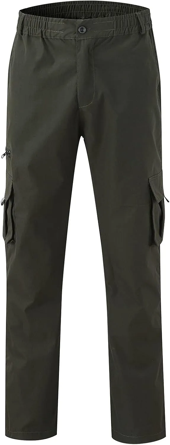Cargo Pants for Men Tactical Combat Army Sport Jogging Pants Big and Tall Sport Jogging Pants with Multi Pockets