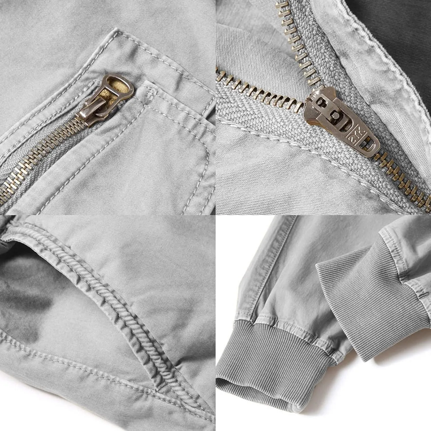 Cargo Pants Men Joggers Joggers with Zipper Pockets Camo Long Johns for Men Green Khaki Pants Mens Black Workout