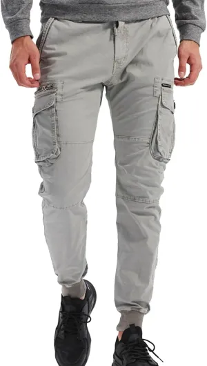 Cargo Pants Men Joggers Joggers with Zipper Pockets Camo Long Johns for Men Green Khaki Pants Mens Black Workout