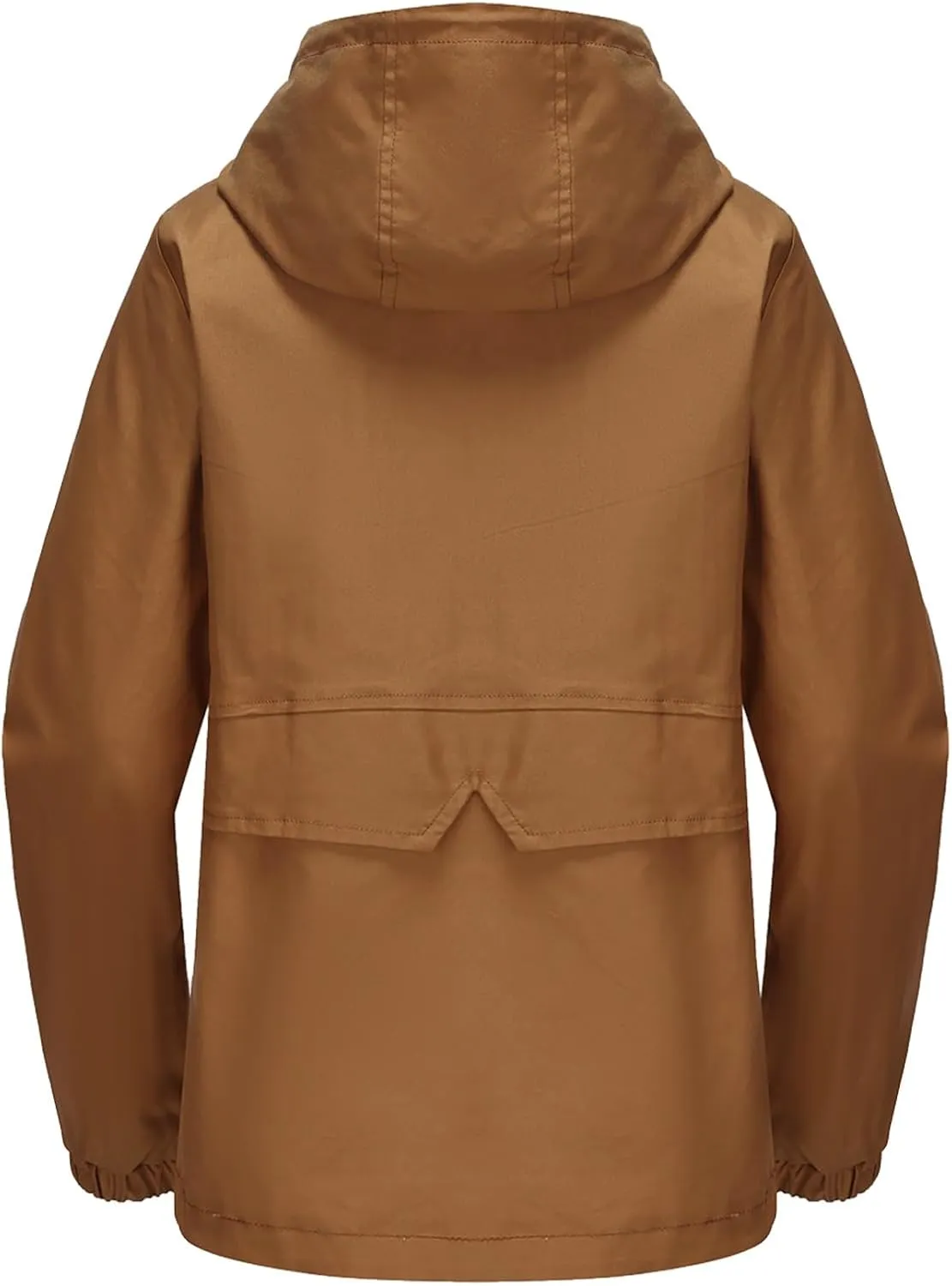 Casual Lightweight Jacket Utility Coat for Womens Long Sleeve Winter Warm Hooded Lightweight Jackets