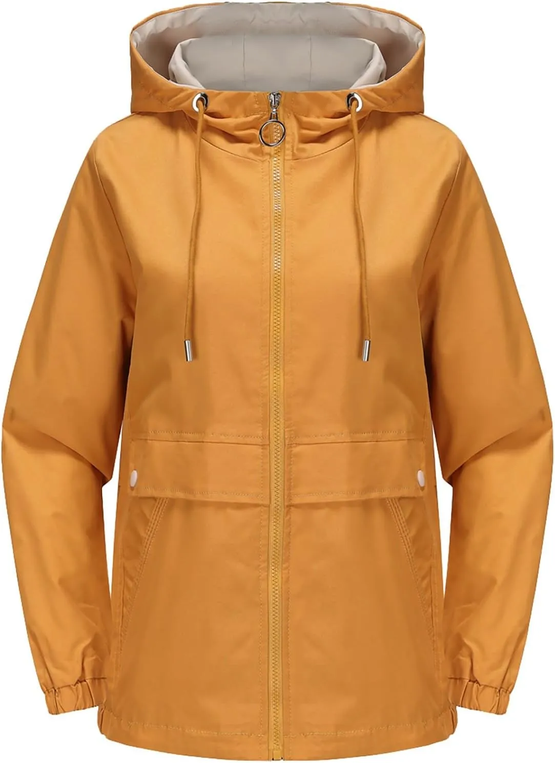 Casual Lightweight Jacket Utility Coat for Womens Long Sleeve Winter Warm Hooded Lightweight Jackets