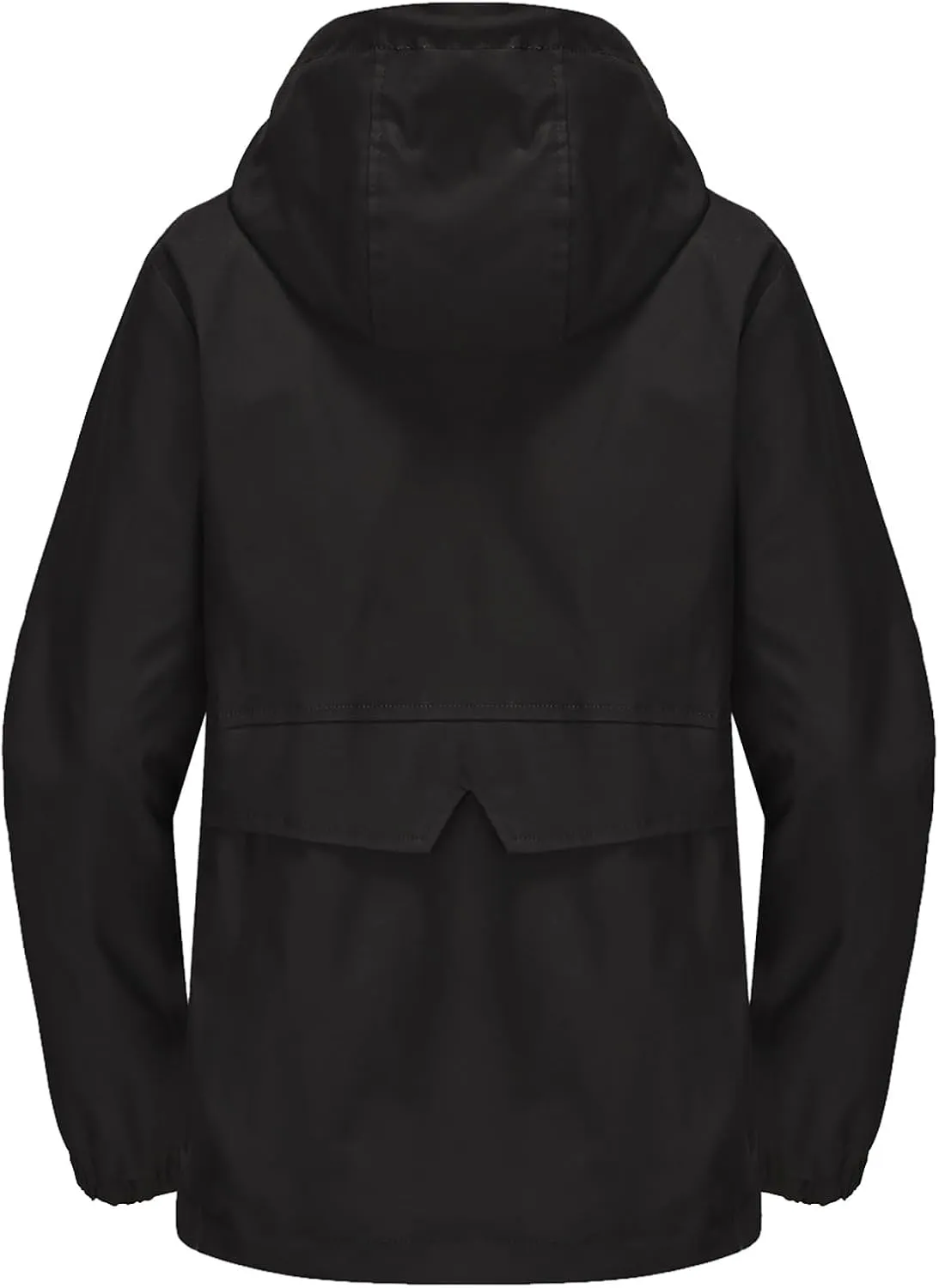 Casual Lightweight Jacket Utility Coat for Womens Long Sleeve Winter Warm Hooded Lightweight Jackets