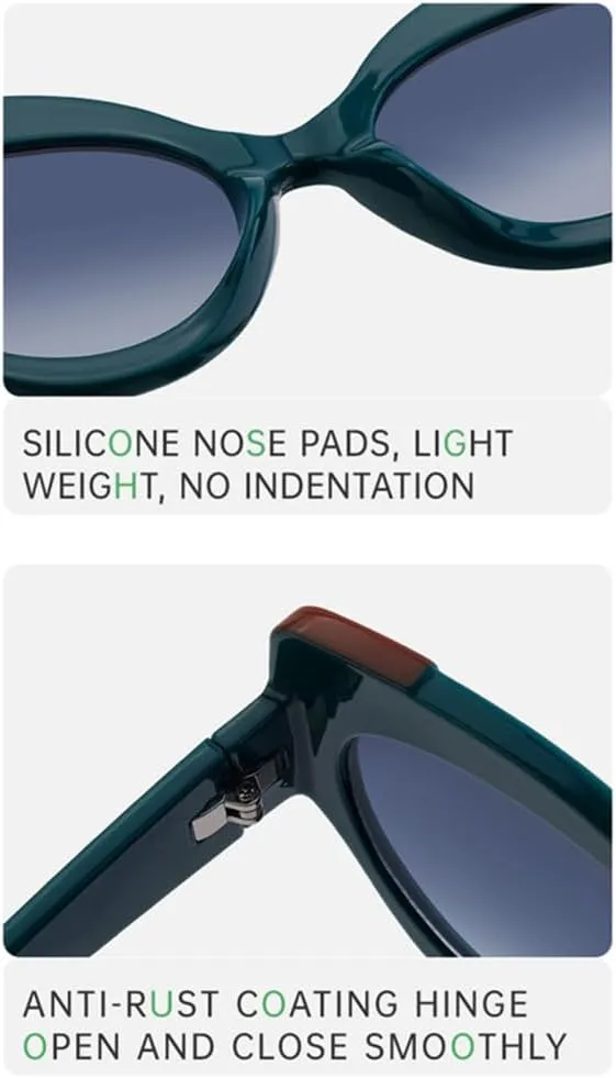 Cat Eye Punk Sunglasses Women Retro Cateye Sun Glasses For Ladies Shades Vintage Eyewear UV400