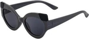 Cat Eye Punk Sunglasses Women Retro Cateye Sun Glasses For Ladies Shades Vintage Eyewear UV400