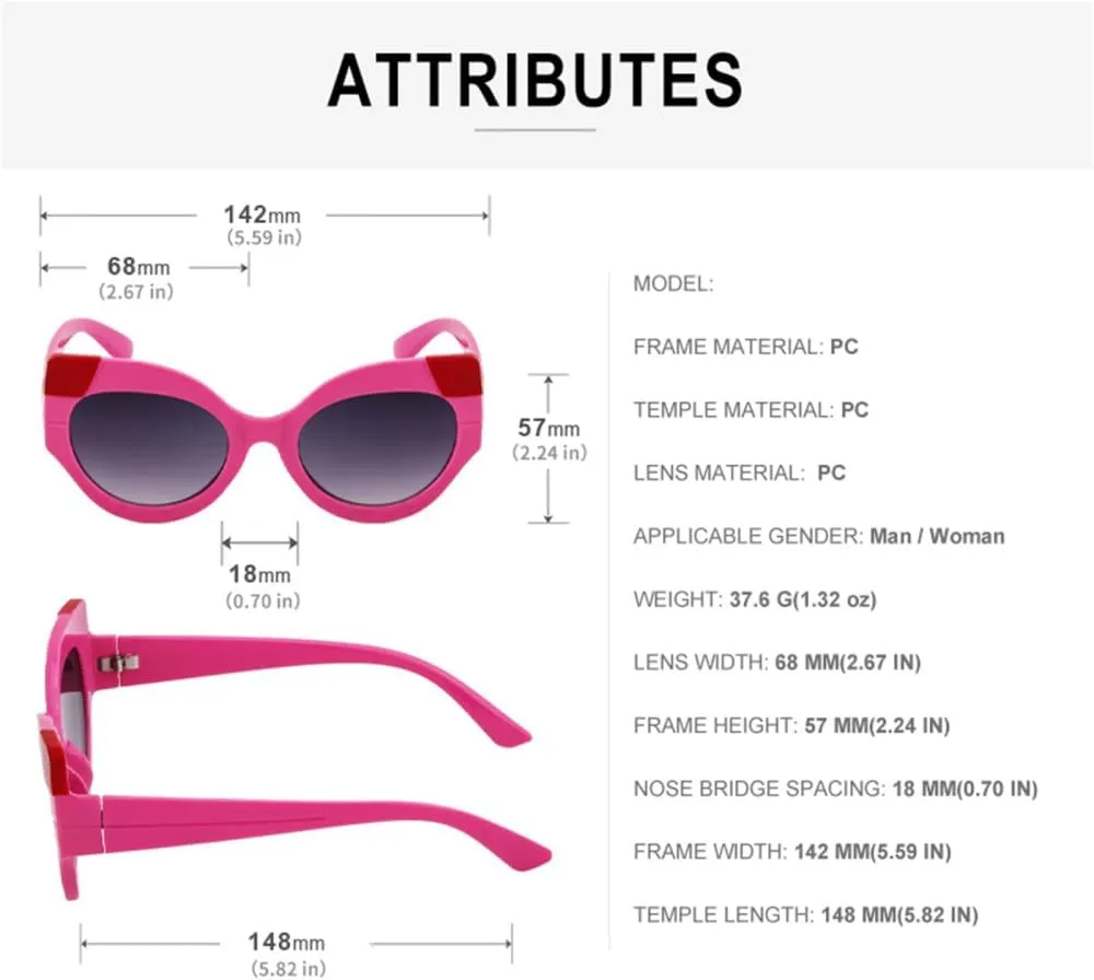 Cat Eye Punk Sunglasses Women Retro Cateye Sun Glasses For Ladies Shades Vintage Eyewear UV400