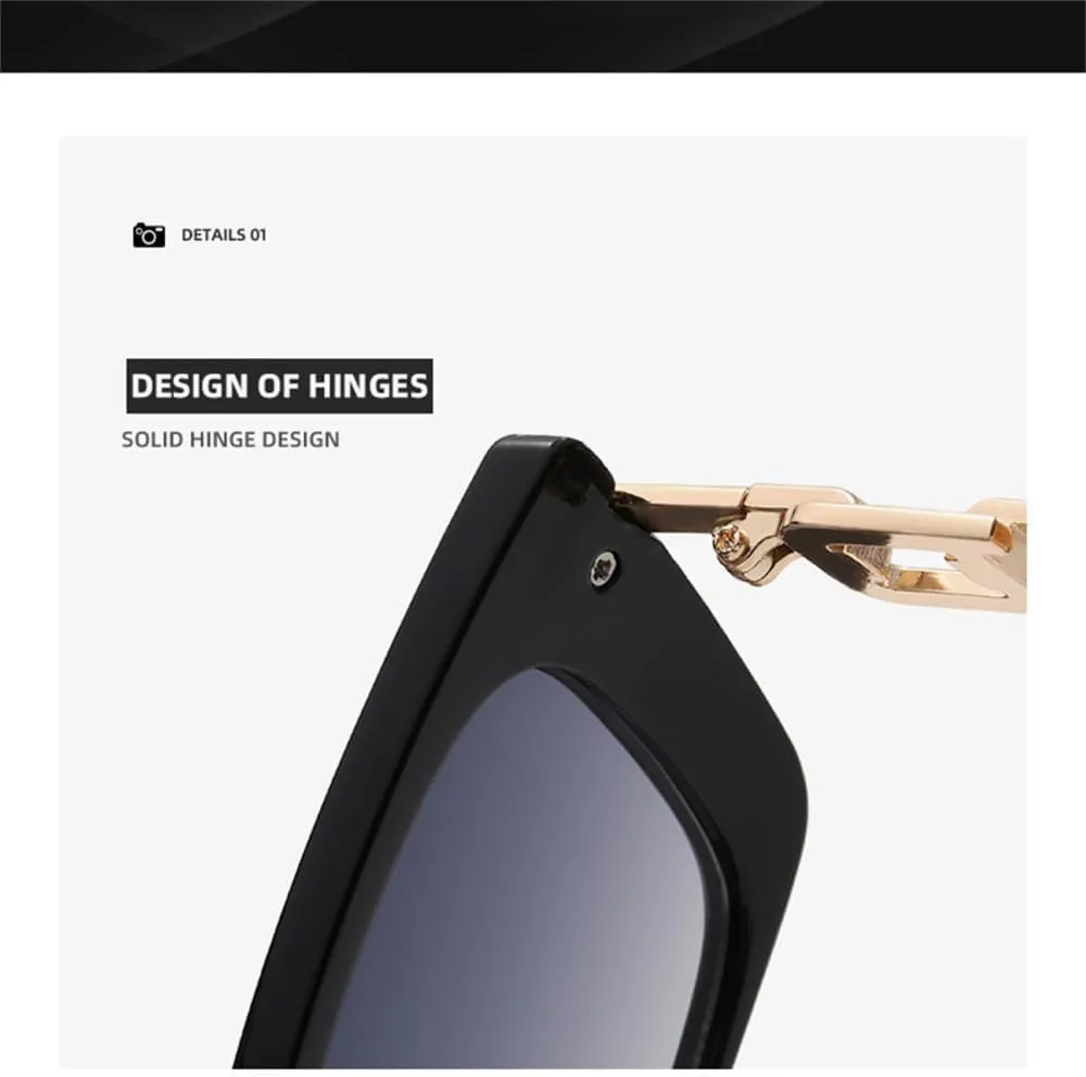 Cat Eye Sunglasses For Women Men Female Sun Glasses Vintage Shades UV400 Eyeglasses