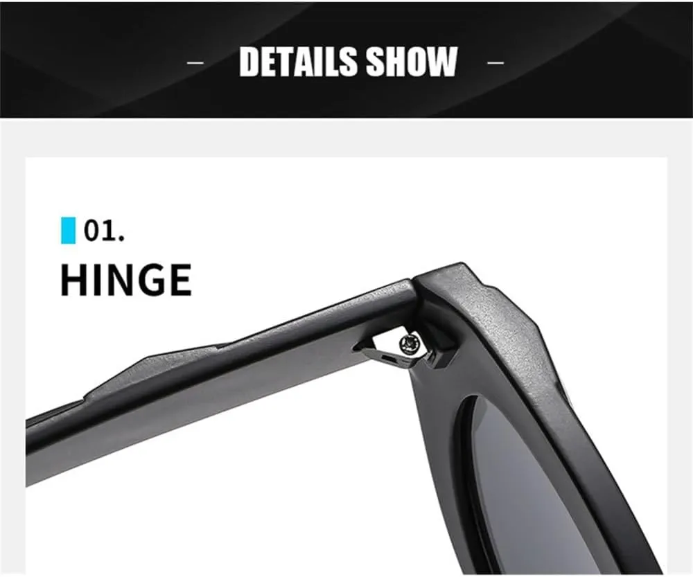 Cat Eye Sunglasses Women Men PC Gradients Lens Frame Vintage Eyewear UV400