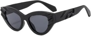 Cat Eye Sunglasses Women Men PC Gradients Lens Frame Vintage Eyewear UV400