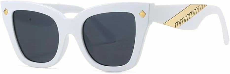 Cat Eye Sunglasses Women Vintage Men Shades Sun Glasses Frame UV400 Eyewear