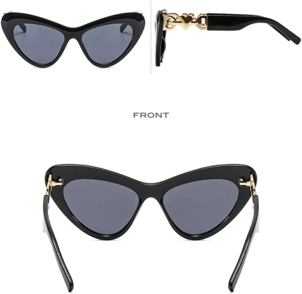 Cat Eye Sunglasses Women Vintage Shades Sun Glasses UV400 Eyewear
