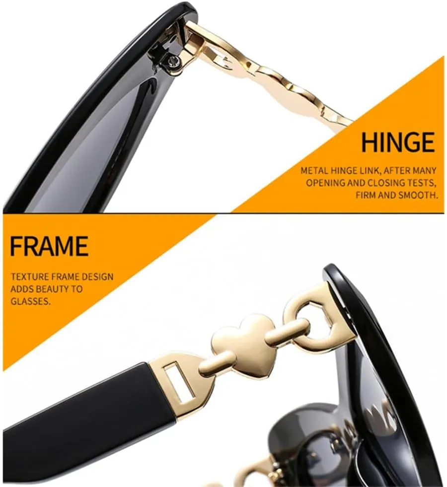 Cat Eye Sunglasses Women Vintage Shades Sun Glasses UV400 Eyewear