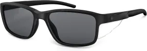 CAXMAN Mens Sunglasses Polarized w/Side Shields Rectangular Sports Sunglasses 100% UV Protection