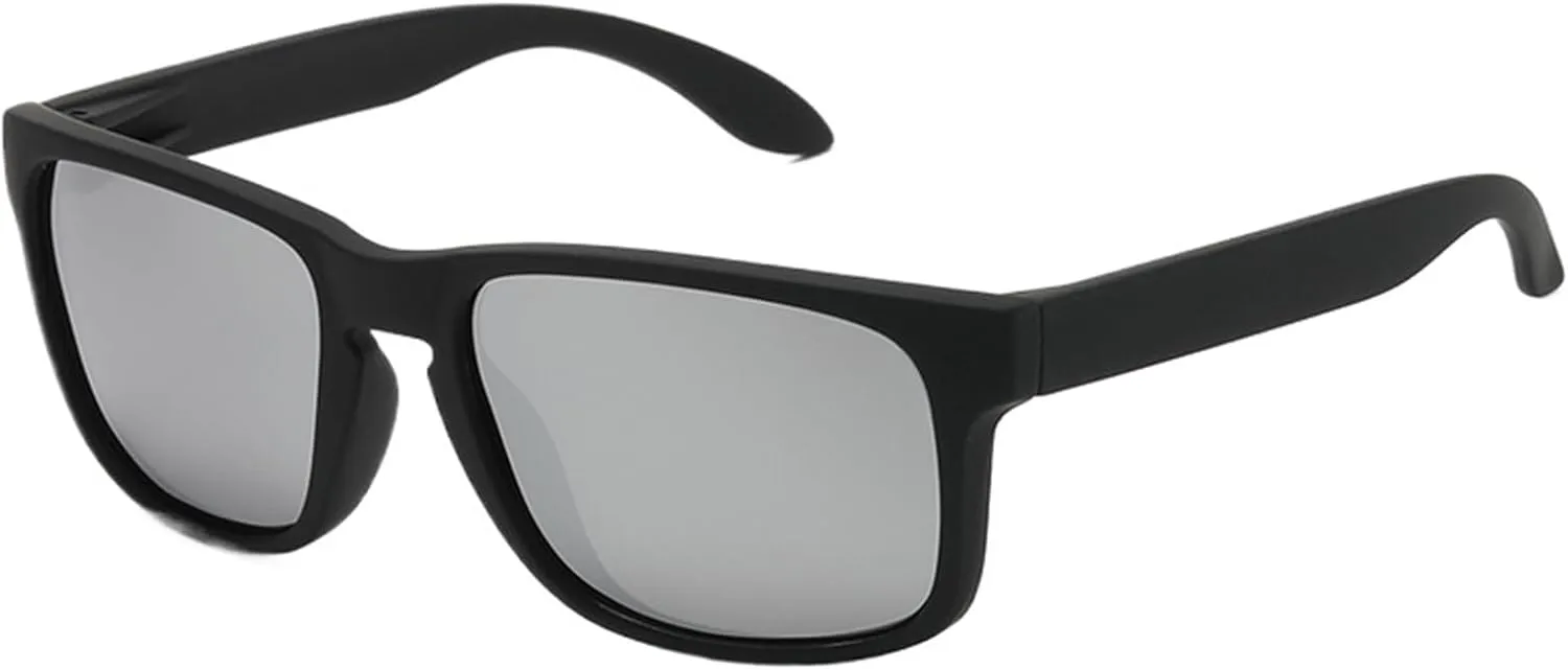 Classic Square Polarized Sunglasses Men Vintage Plastic Male Sun Glasses Women Outdoor Sports Shades UV400