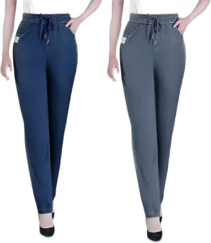 Comfijeans - High Waist Ultra-Stretch Mom Jeans, Comfyjeans for Women Stretch Petite High Waisted Jeans