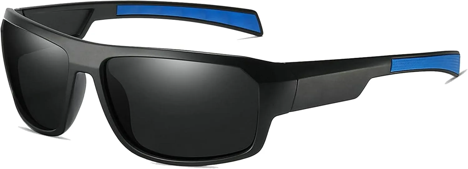 COTIA Full Lens Polarized Reading Sunglasses for Men's Retro Outdoor Cycling Driving Sports Readers UV Protection
