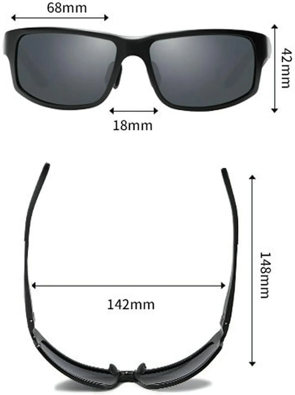 COTIA Readers Sports Sunglasses Polarized Men Driving Cycling Fishing Running Sun Glasses UV400 Goggles Glasses