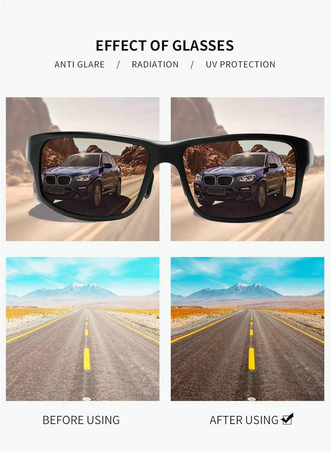 COTIA Readers Sports Sunglasses Polarized Men Driving Cycling Fishing Running Sun Glasses UV400 Goggles Glasses