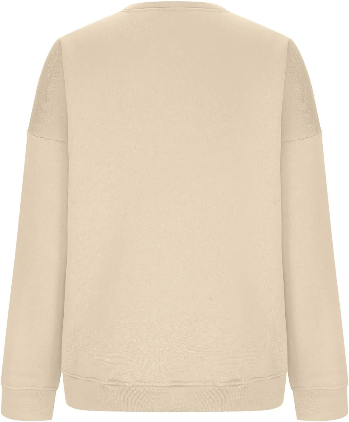 Crew Neck Sweatshirts Women Oversized Crewneck Sweatshirt Long Sleeve Fleece Pullover Fall Y2k Hoodies Preppy Clothes