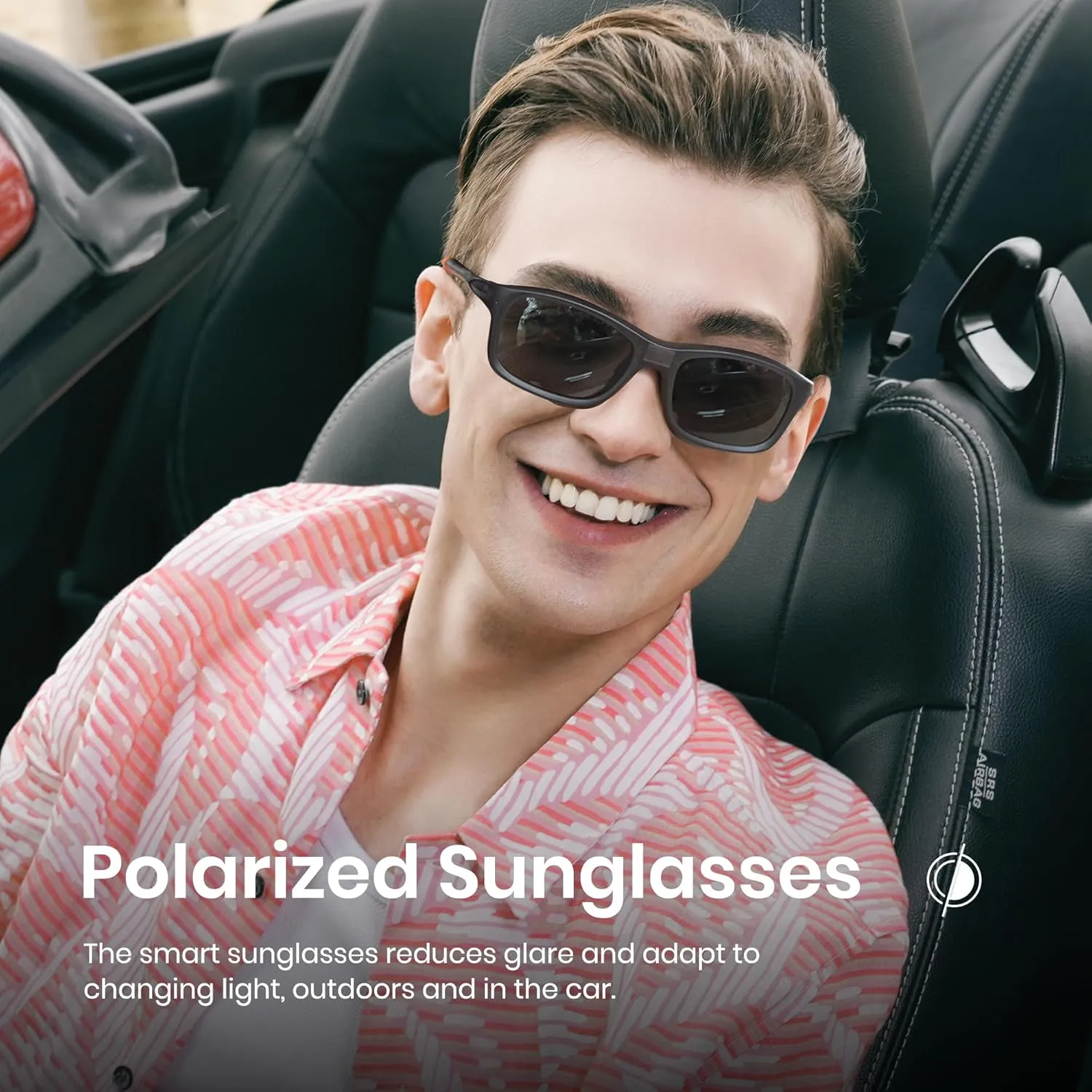 Cyxus 0.1 Seconds Smart Photochromic Sunglasses Men Women Polarized Sunglasses UV Protection with Blue Light Blocking P1176