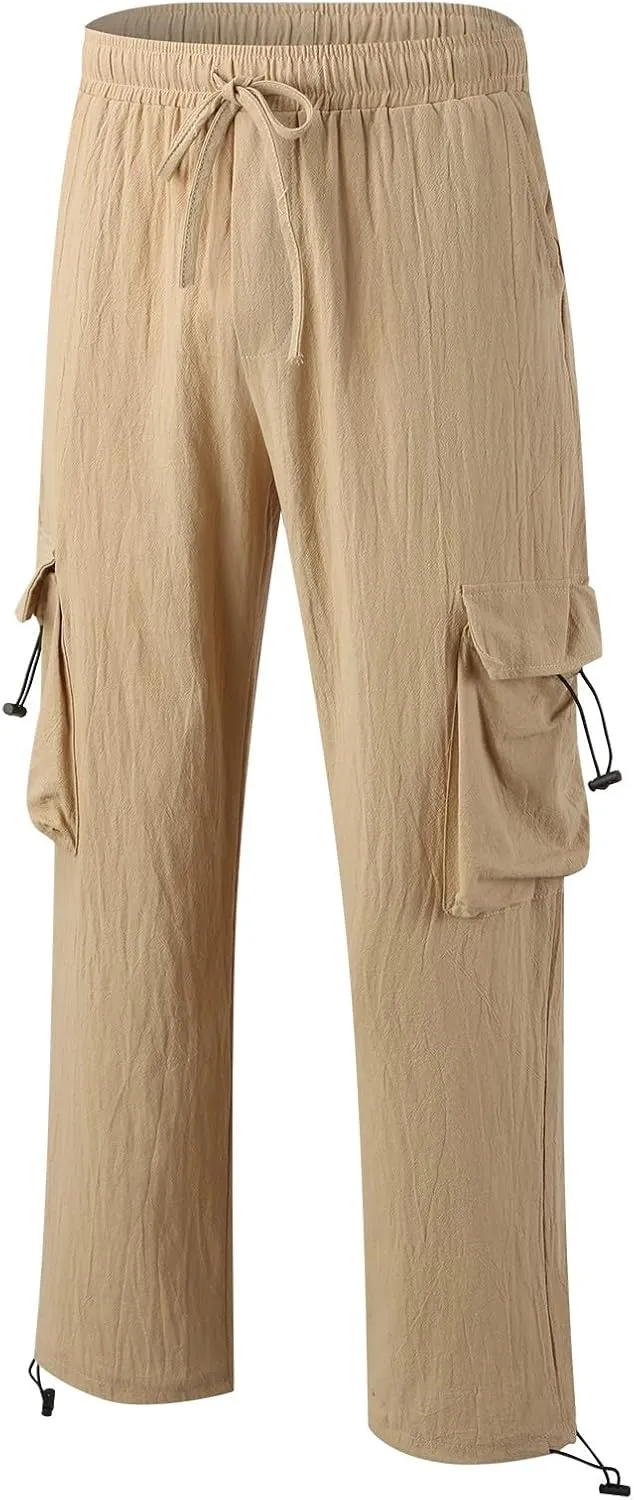 Dress Pants for Men's Classic Fit Mens Big and Tall Corduroy Pants Summer Work Pants for Men Mens Casual Khaki Pants