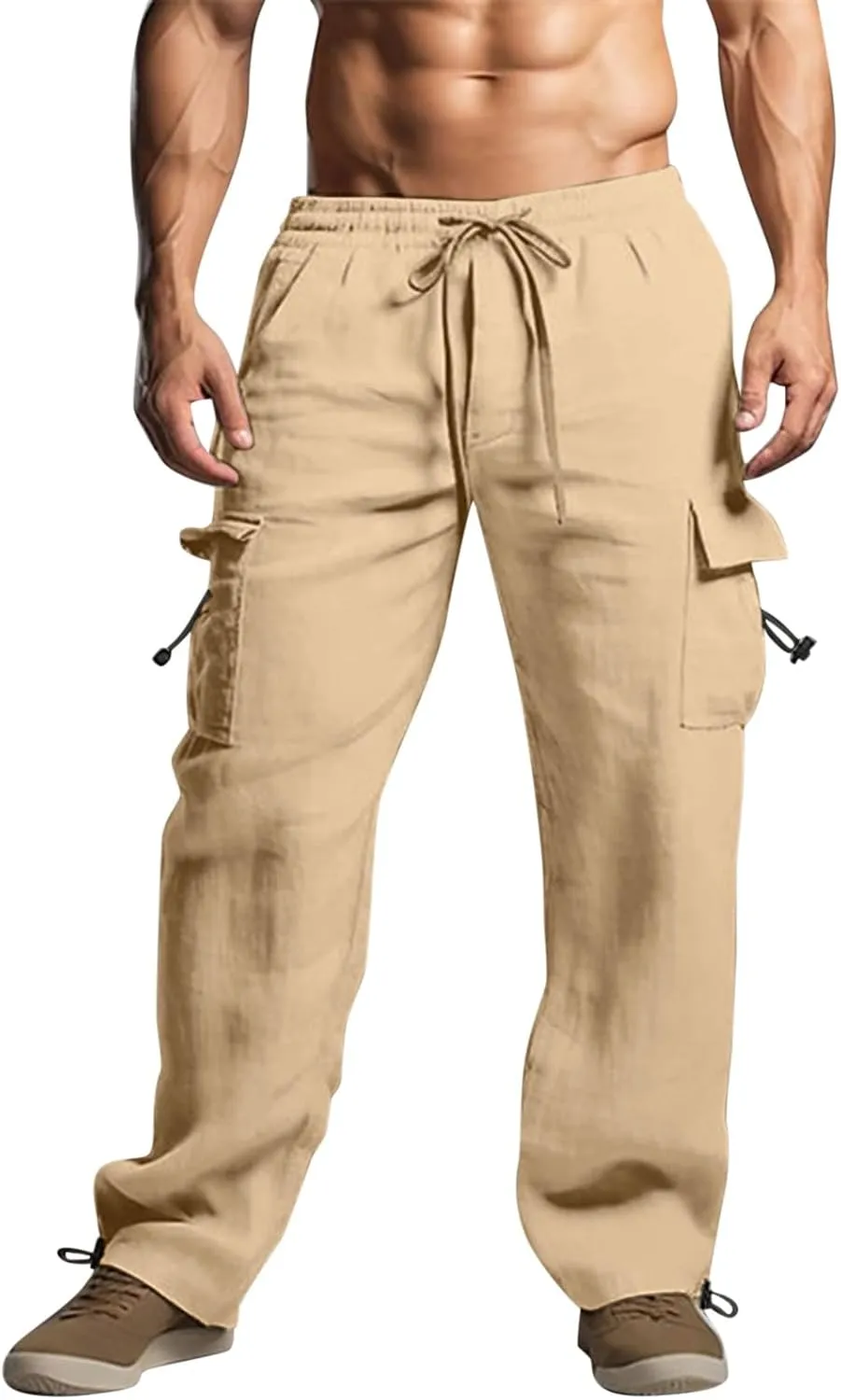 Dress Pants for Men's Classic Fit Mens Big and Tall Corduroy Pants Summer Work Pants for Men Mens Casual Khaki Pants