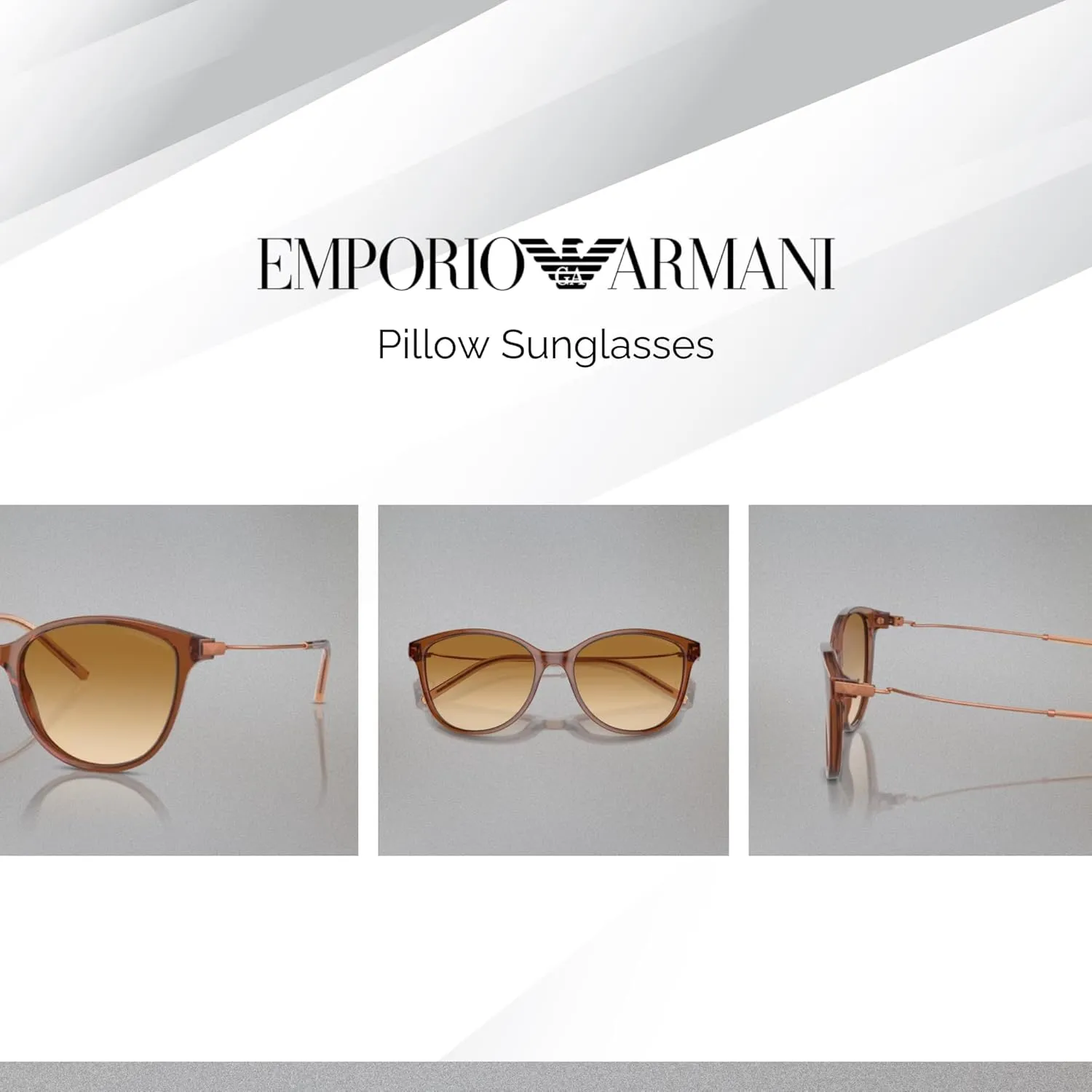 Emporio Armani EA4220 54MM Cat Eye Sunglasses For Women   BUNDLE WIth Designer iWear Complimentary Eyewear Kit