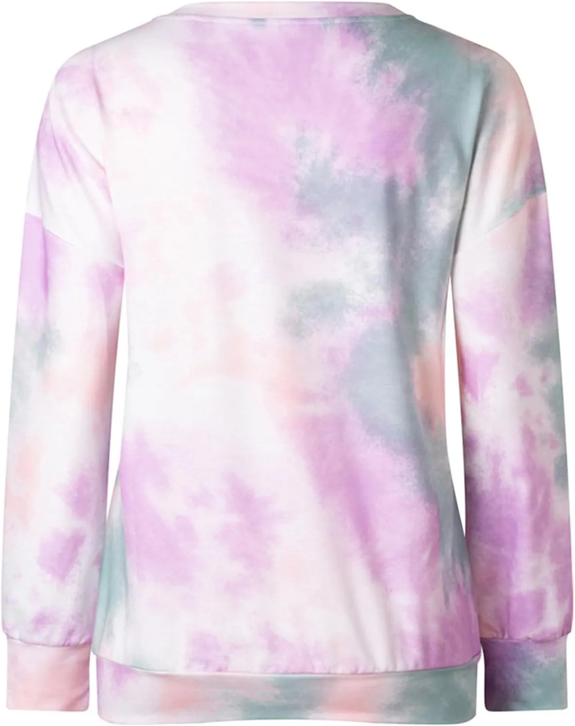 FLITAY Womens Oversized Crewneck Sweatshirts Casual Comfy Fall Tops Fashion Tie Dye Fit Sweatshirts