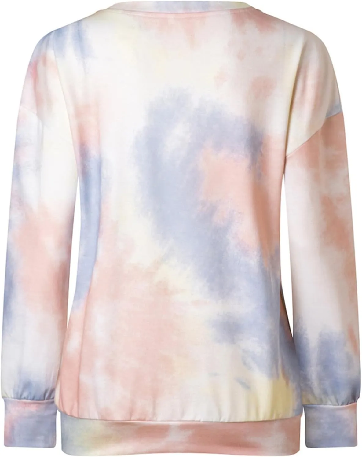 FLITAY Womens Oversized Crewneck Sweatshirts Casual Comfy Fall Tops Fashion Tie Dye Fit Sweatshirts