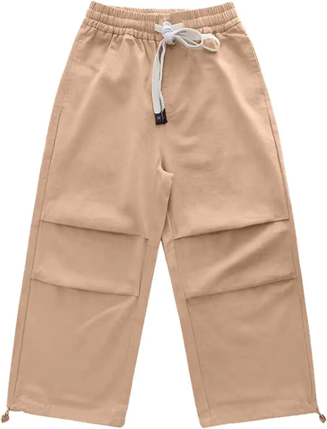 Girls Cargo Pants Casual Wide Leg Kids Jogger Trouser Trendy Cargo Pants for Dance Hiphop Streetwear