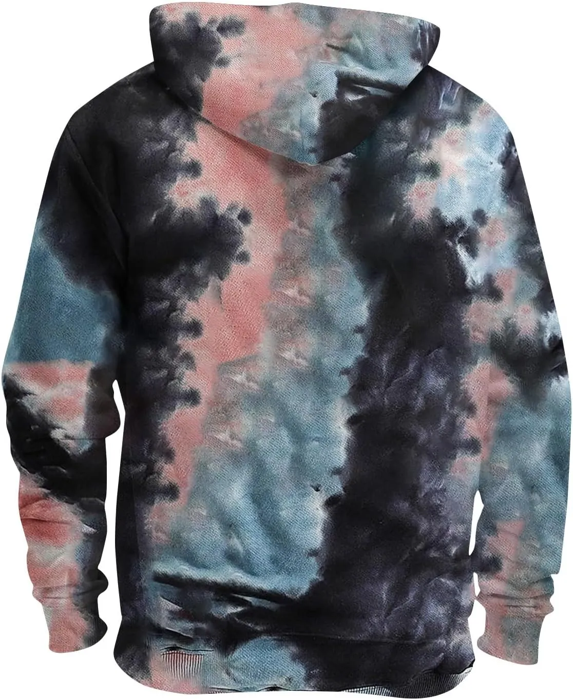 GOFULY Men’S Hoodies Tie Dye Fall Sweatshirts With Hood Fashion Hoodies Pullover Drawstring Long Sleeve Tshirts With Pocket
