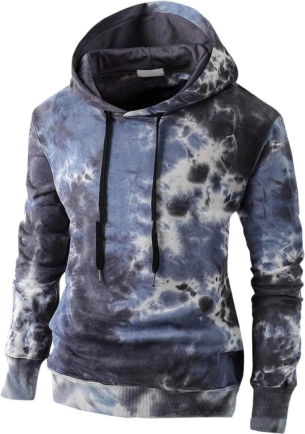GOFULY Men’S Hoodies Tie Dye Fall Sweatshirts With Hood Fashion Hoodies Pullover Drawstring Long Sleeve Tshirts With Pocket