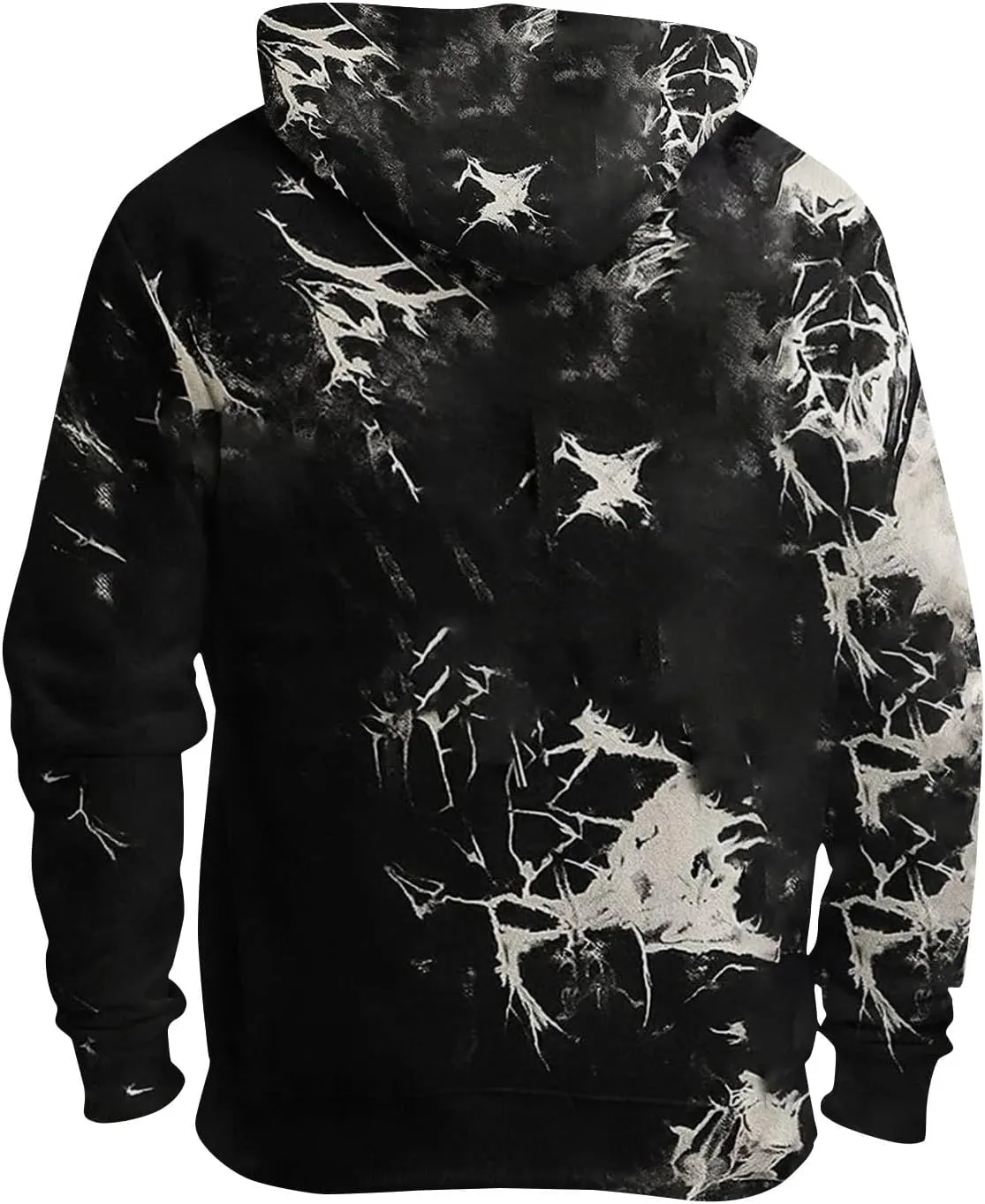 GOFULY Men’S Hoodies Tie Dye Fall Sweatshirts With Hood Fashion Hoodies Pullover Drawstring Long Sleeve Tshirts With Pocket