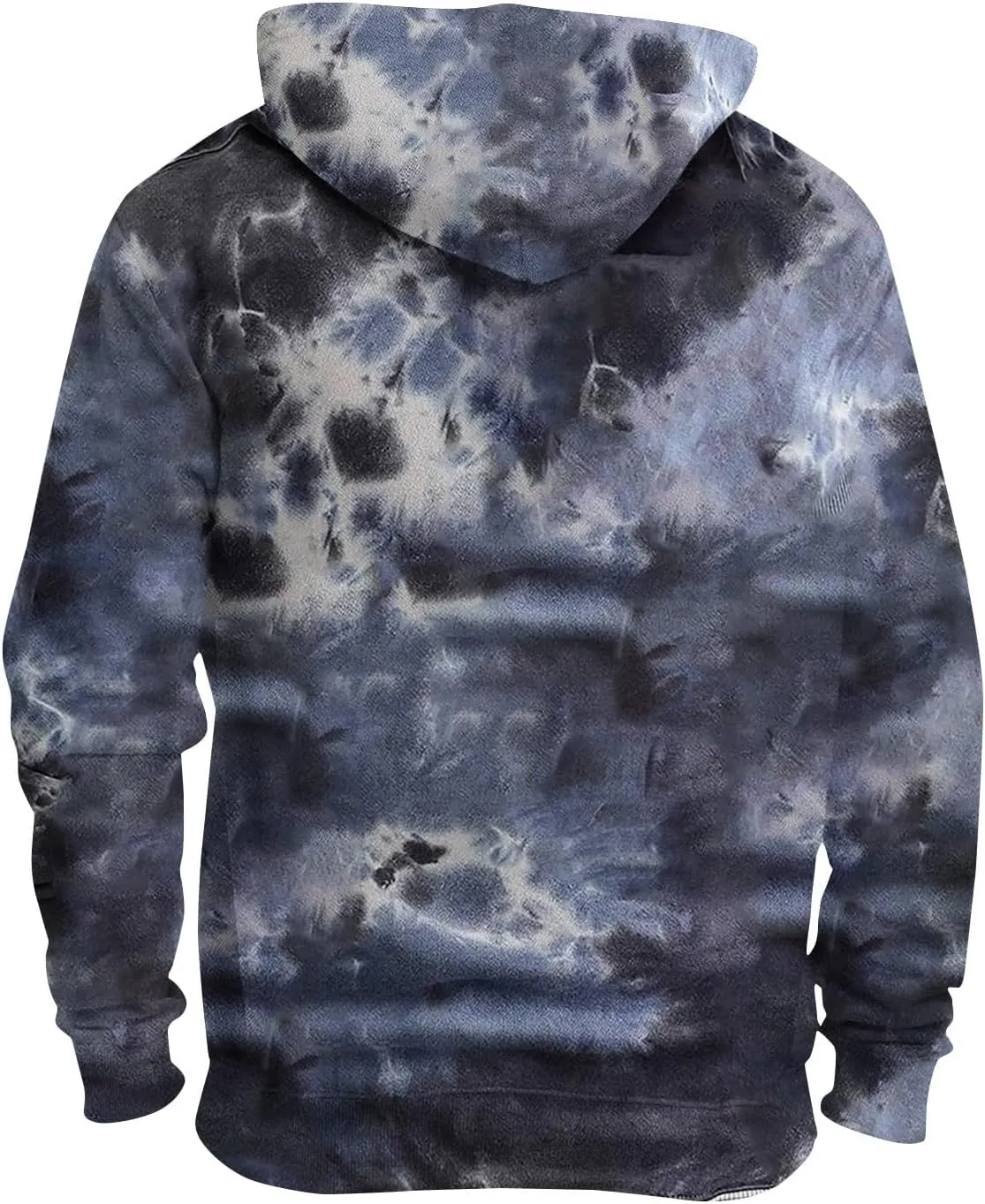 GOFULY Men’S Hoodies Tie Dye Fall Sweatshirts With Hood Fashion Hoodies Pullover Drawstring Long Sleeve Tshirts With Pocket