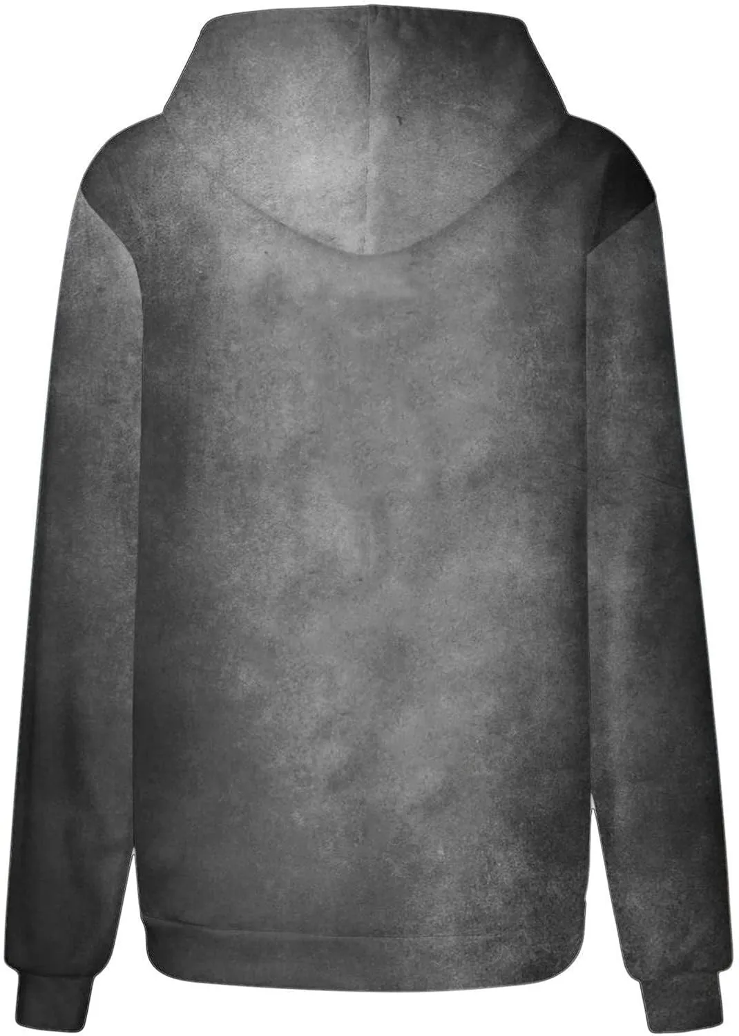 GOFULY Womens Gradient Color Fall Pullover Hoodie - Lightweight Sweatshirt With Drawstring